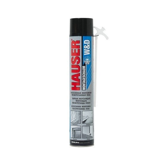 Пена бытовая Hauser W&D 019-0189 - фото 21015