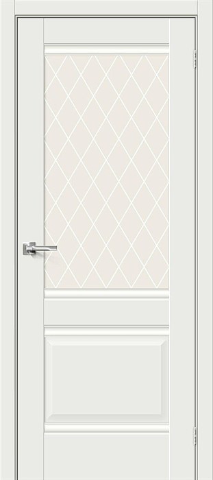 Прима-3 White Matt / White Сrystal 066-0154 - фото 22792