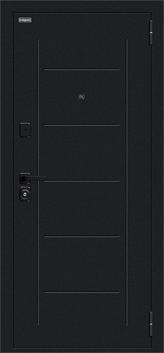 Борн/SBlack Букле черное/Bianco Melinga 11847