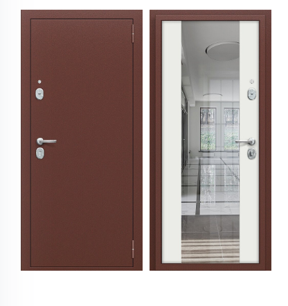 Тайга-7  Антик Медный/Белый 11904