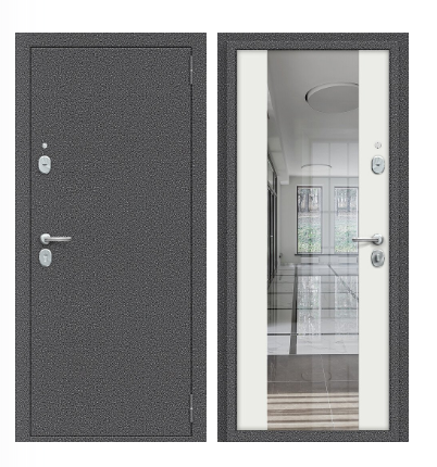 Тайга-7 Антик Серебряный/Белый 11905