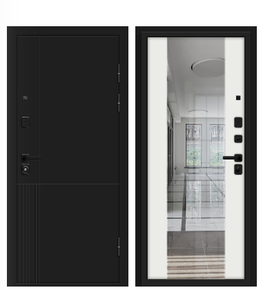 Optim Z-2 Нео Зеркало Муар черный/Белый 11915