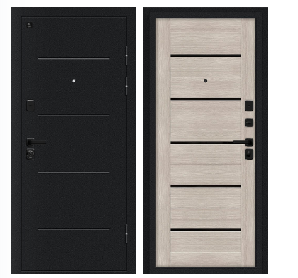 Грид Букле черное/Cappuccino Melinga 11918