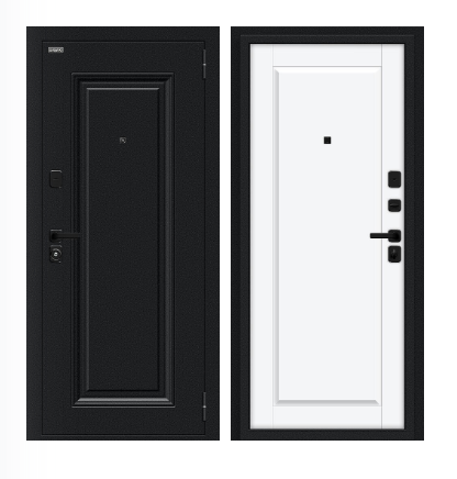 Сьют МФ/SBlack Букле черное/White Silk 11870