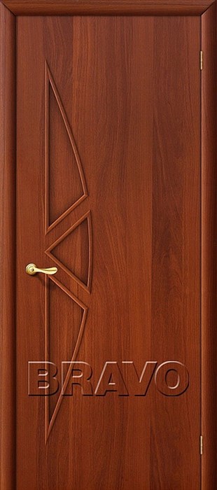 15Г Л-11 (ИталОрех), Двери Браво, Bravo, ламинированные,Межкомнатные. 010-0075 - фото 4507