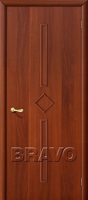 9Г Л-11 (ИталОрех), Двери Браво, Bravo, ламинированные,Межкомнатные. 010-0558 - фото 4517