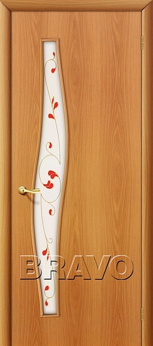 Межкомнатные Двери, Браво, Bravo, ламинированные, 6П Л-12 (МиланОрех) 010-0680 - фото 4682