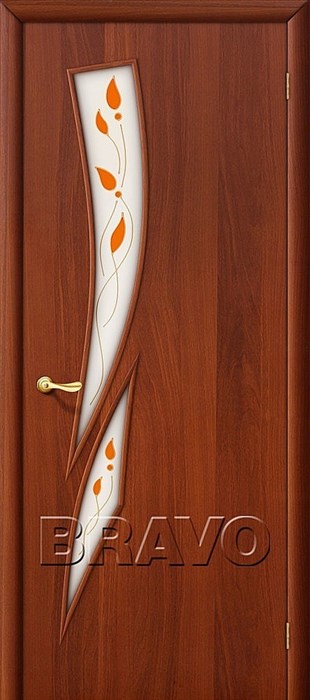 Межкомнатные Двери, Браво, Bravo, ламинированные, 8П Л-11 (ИталОрех) 010-0684 - фото 4686
