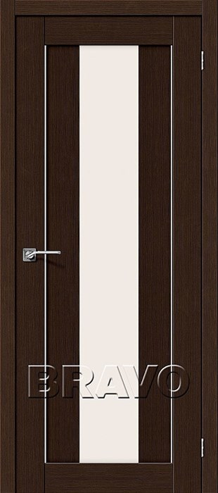 Двери Порта-25 alu 3D Wenge, Межкомнатные двери Браво, Bravo. 092-0037 - фото 5272