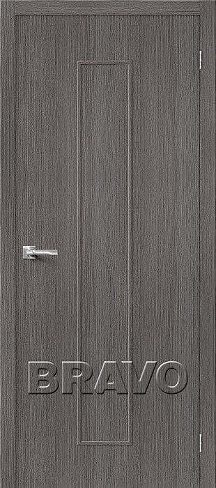 Двери Тренд-13 3D Grey, Межкомнатные Двери ,Браво, Bravo. - фото 5558
