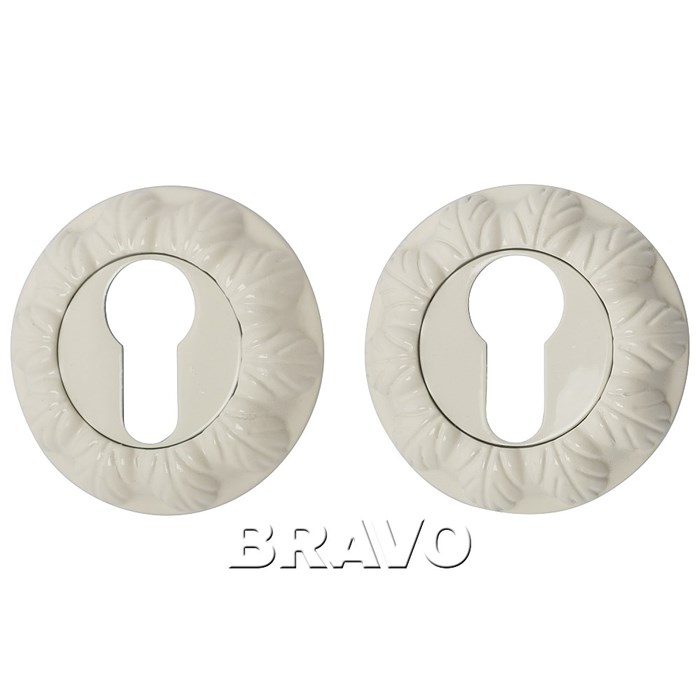 Накладка цилиндровая на розетке "Classic" Bravo А/Z-3CL I Слоновая кость 047-0041 - фото 5626