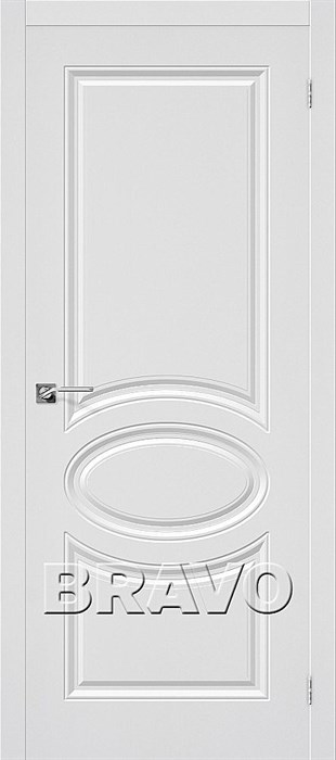 Двери Браво, Bravo,Статус-20  П-23 (Белый) - фото 6053