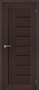 Браво-29 Wenge Melinga / Black Star, двери Браво, экошпон 153-1304