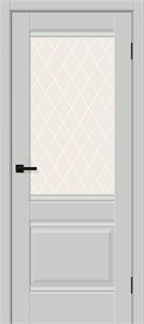 Прима-3 Grey Silk / White Сrystal 11657
