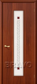 21Х Л-11 (ИталОрех), Межкомнатные двери, Браво, Bravo, ламинированные. 010-0182