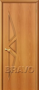 15Г Л-12 (МиланОрех), Межкомнатные, двери Браво, Bravo, ламинированные. 010-0081