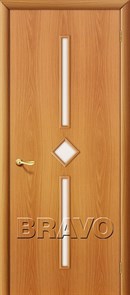 9С Л-12 (МиланОрех), Двери Браво, Bravo, ламинированные,Межкомнатные. 010-0576