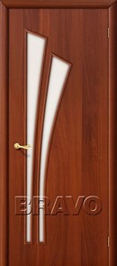 Двери Браво, Bravo, ламинированные,Межкомнатные, 4С Л-11 (ИталОрех) 010-0382