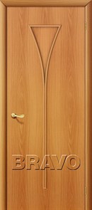 Межкомнатные Двери Браво, Bravo, ламинированные, 3Г Л-12 (МиланОрех) 010-0330
