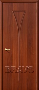 Межкомнатные Двери Браво, Bravo, ламинированные, 3Г Л-11 (ИталОрех) 010-0324