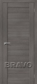 Двери Порта-21 3D Grey, Межкомнатные двери Браво, Bravo. 092-0129