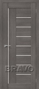 Двери Порта-29 3D Grey, Межкомнатные двери Браво, Bravo. 092-0145