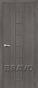 Двери Тренд-11 3D Grey, Межкомнатные Двери ,Браво, Bravo. 092-0153