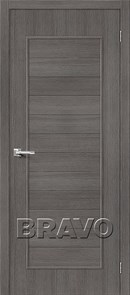 Двери Тренд-21 3D Grey, Межкомнатные Двери ,Браво, Bravo. 092-0169