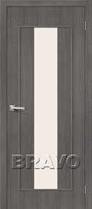 Межкомнатные Двери Тренд-25 3D Grey СТ-Magic Fog, Межкомнатные Двери ,Браво, Bravo. 092-0181