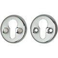 Накладка под цилиндр 016-SX PC Хром 053-0016 - фото 23114