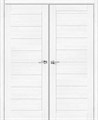 Двухстворчатые Двери Браво-21 Snow Melinga