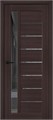 Браво-27 Wenge Melinga / Mirox Grey, межкомнатные двери Браво, экошпон 10642