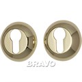 Накладка цилиндровая на круглой розетке Bravo A/Z-4CL G Золото 047-0155 - фото 5206