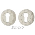 Накладка цилиндровая на розетке "Classic" Bravo А/Z-3CL I Слоновая кость 047-0041 - фото 5626