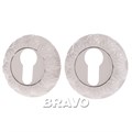 Накладка цилиндровая на розетке "Classic" Bravo А/Z-3CL W БелЭмаль 047-0043 - фото 6002